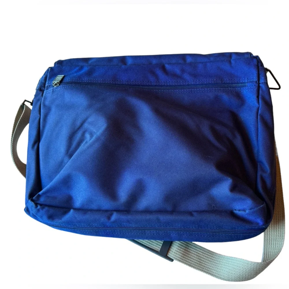 Vintage Motorola Cell Phones Blue Men’s Laptop Briefcase Attaché Bag MINTY Promo